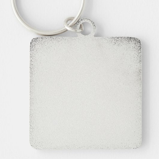 Mit Monogramm Schlüsselanhänger für Männer (Rückseite)