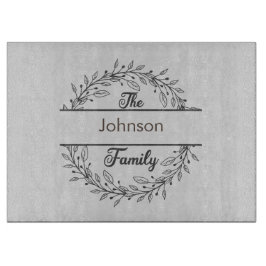 Mit Monogramm Schneidboard Schneidebrett