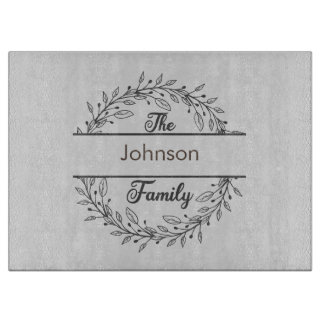 Mit Monogramm Schneidboard Schneidebrett