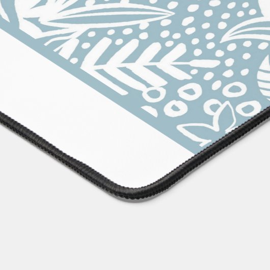 Mit Monogramm Schreibtischunterlage (Ecke)