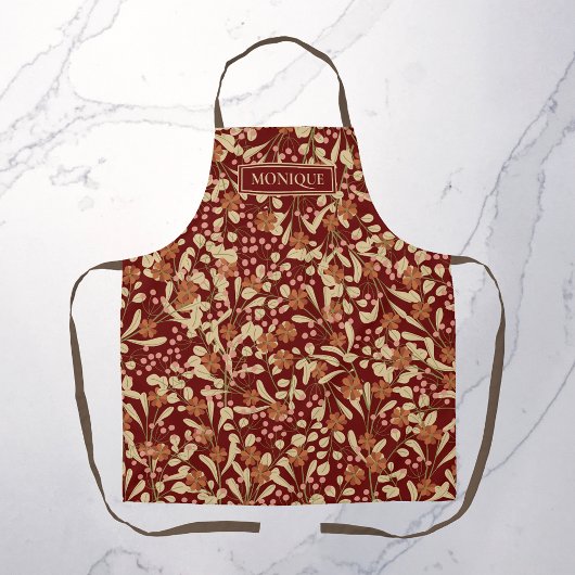 Mit Monogramm Schürze
