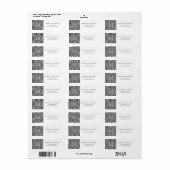 Mit Monogramm Schwarz/Grau Zickzack (Vorne)