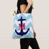 Mit Monogramm SeeTasche Tasche (Von Nahem)