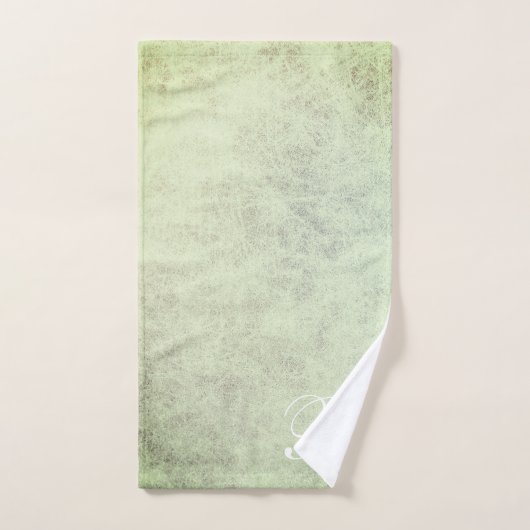 Mit Monogramm Set für helle Farbtücher (Handtuch)