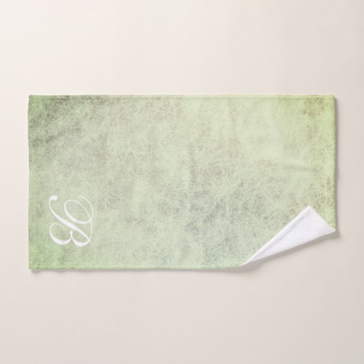 Mit Monogramm Set für helle Farbtücher (Handtuch)