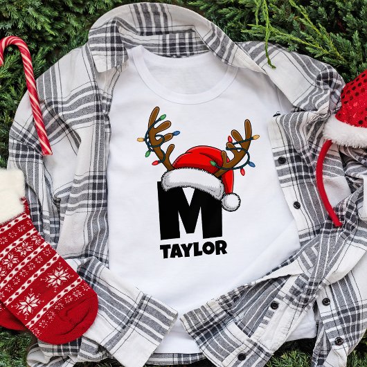 Mit Monogramm Shirts zu Weihnachten