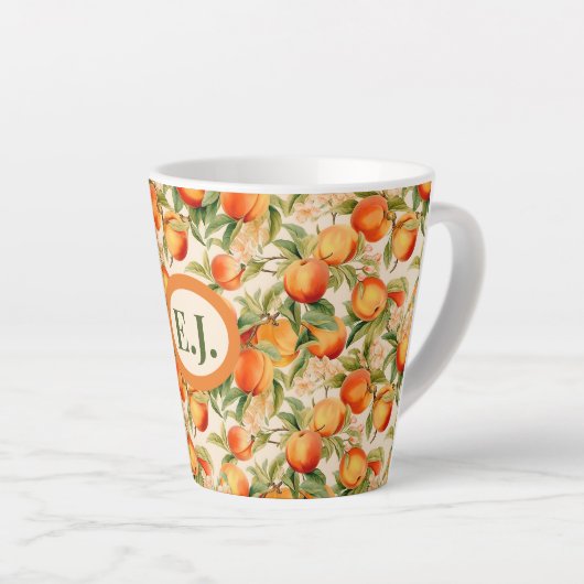 Mit Monogramm Sommerpferde Milchtasse (Rechte Ecke)