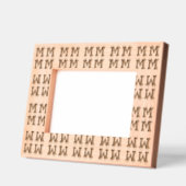 Mit Monogramm Spaß Eyeball Buchstaben für Kinder Geätzte Rahmen (Links)