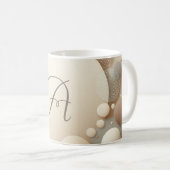 Mit Monogramm Sphere Harmonie Kaffeetasse (VorderseiteRechts)