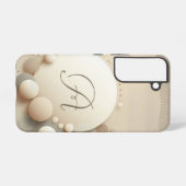 Mit Monogramm Sphere Harmonie Samsung Galaxy Hülle (Rückseite (Horizontal))