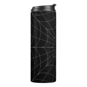Mit Monogramm Spiderweb Thermal Tumbler Thermosbecher (Nach links gedreht)