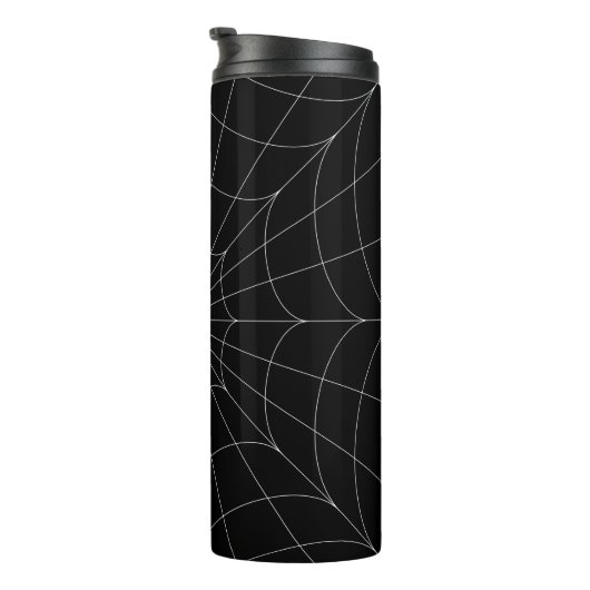 Mit Monogramm Spiderweb Thermal Tumbler Thermosbecher (Nach rechts gedreht)