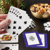 Mit Monogramm Spielkarten Poker Deck für Vater (In Situ)