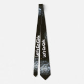Mit Monogramm Spiralgalaxie | Krawatte (Rückseite)
