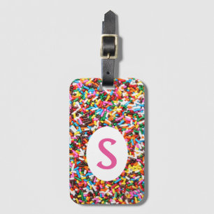 Mit Monogramm Sprinklen Gepäckanhänger