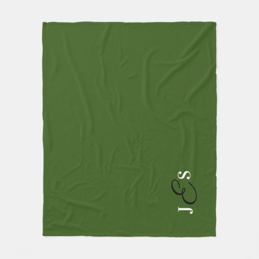 Mit Monogramm Stadionblanket mit Sonderdruck Fleecedecke (Vorderseite)