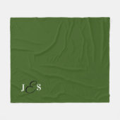 Mit Monogramm Stadionblanket mit Sonderdruck Fleecedecke (Vorderseite (Horizontal))