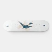 Mit Monogramm Stallschluckskateboard Skateboard (Horizontal)