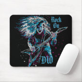 Mit Monogramm Stein auf Schwermetallen Mousepad (Mit Mouse)