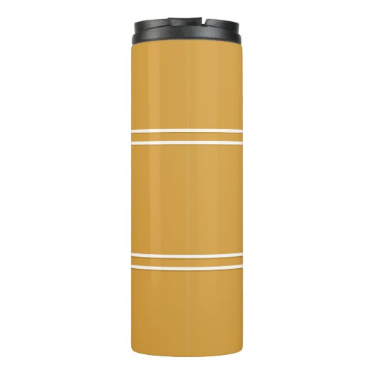 Mit Monogramm, stylischer Trinkbehälter Thermosbecher (Rückseite)