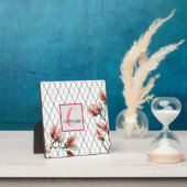 Mit Monogramm Tabletop Plaque mit Easel Fotoplatte (InSitu)