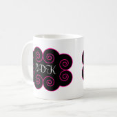 Mit Monogramm Tasse (Vorderseite Links)