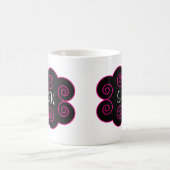 Mit Monogramm Tasse (Mittel)