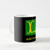 Mit Monogramm Tasse (Vorderseite Links)