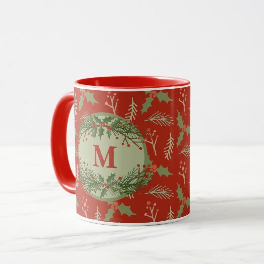 Mit Monogramm Tasse (Vorderseite Links)