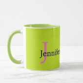 Mit Monogramm Tasse (Links)