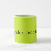 Mit Monogramm Tasse (Zentrum)