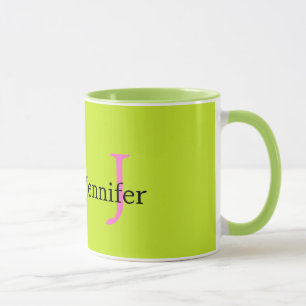 Mit Monogramm Tasse