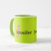 Mit Monogramm Tasse (Vorderseite Links)