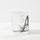 Mit Monogramm Tasse "A" - (Mittel)