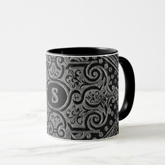 Mit Monogramm Tasse für Silberschmuck