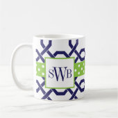 Mit Monogramm Tasse von Gitter und Grosgetreide (Links)