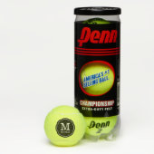 Mit Monogramm Tennisbälle (Box)