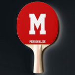 Mit Monogramm Tischtennispaddel für Tischtennis Schläger<br><div class="desc">Personalisierter Name oder monogramm Tischtennispaddel für Tischtennis Geschenkidee für Damen und Kinder. Mit Monogramm Buchstabenanfang Benutzerdefinierte Hintergrundfarbe. Spaß für Spieler und Schultrainer. Uni Dorm Accessoires.</div>