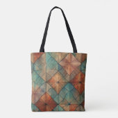 Mit Monogramm Totbeutel Tasche (Rückseite)