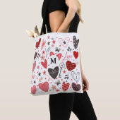Mit Monogramm Totbeutel Tasche (Von Nahem)