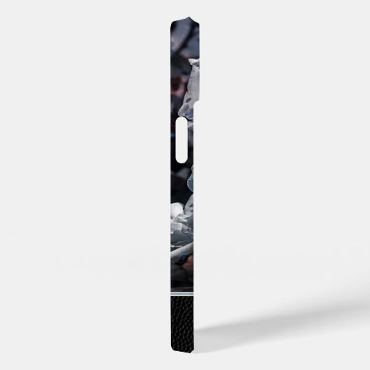 Mit Monogramm Tote Rose Case-Mate iPhone Hülle (Rückseite / Rechts)