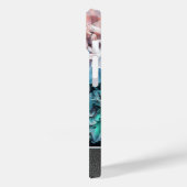 Mit Monogramm Tote Rose Case-Mate iPhone Hülle (Rückseite / Links)