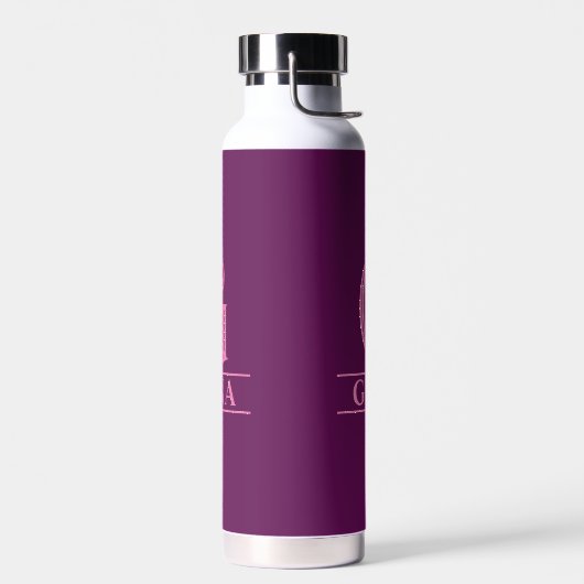 Mit Monogramm Trinkflasche (Links)