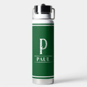 Mit Monogramm Trinkflasche (Hinten)