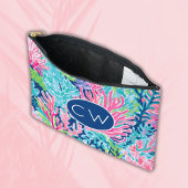 Mit Monogramm Tropical Beach Bag Zubehörtasche