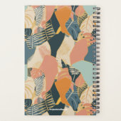 Mit Monogramm tropisches Muster Planer (Rückseite)