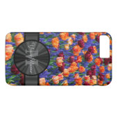 Mit Monogramm Tulip-Feld Case-Mate iPhone Hülle (Rückseite (Horizontal))