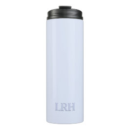 Mit Monogramm Tumbler - Minimalistischer moderner  Thermosbecher
