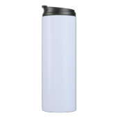 Mit Monogramm Tumbler - Minimalistischer moderner  Thermosbecher (Nach rechts gedreht)