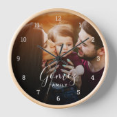 Mit Monogramm Überlagern von benutzerdefinierten F Uhr (Vorderseite)